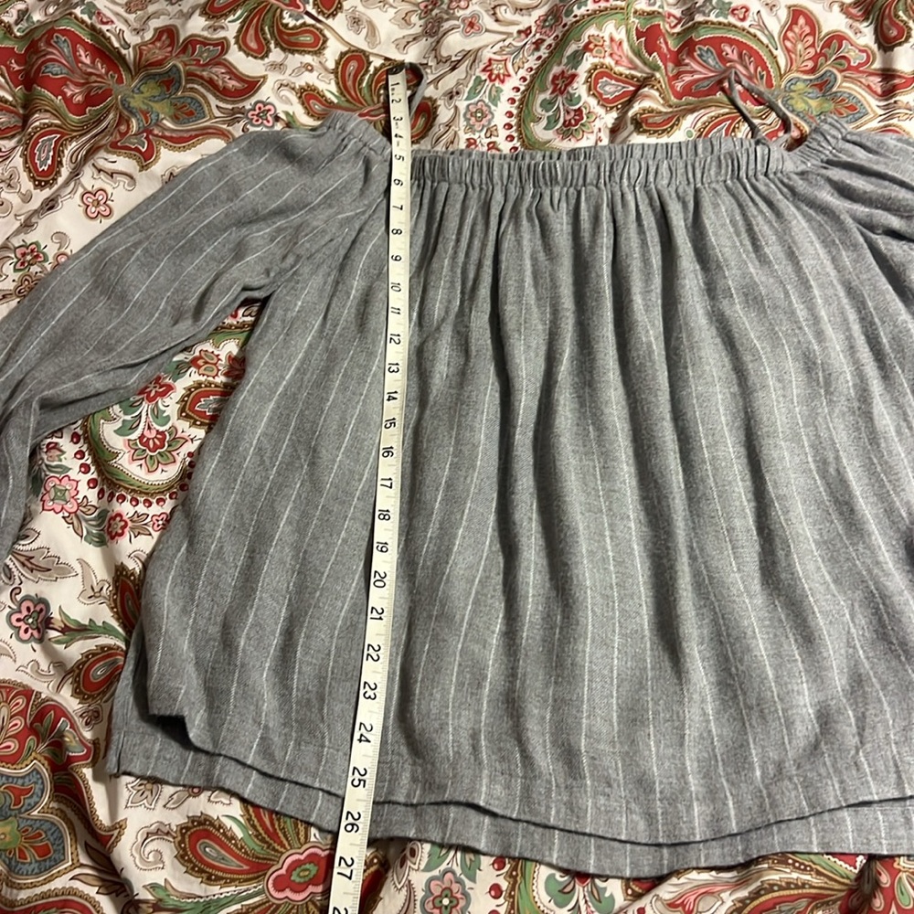 🆕 ANTHROPOLOGIE CLOTH & STONE Blouse Off-The-Shoulder Top - Picture 9 of 10